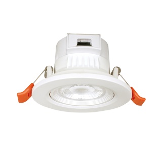 LED SMD ΛΕΥΚΟ χωνευτό φωτιστικό οροφής 7W 40° (FALKO7R)