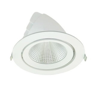 LED COB χωνευτό κινητό φωτιστικό οροφής 20W 60° 3000K (LINO2030)