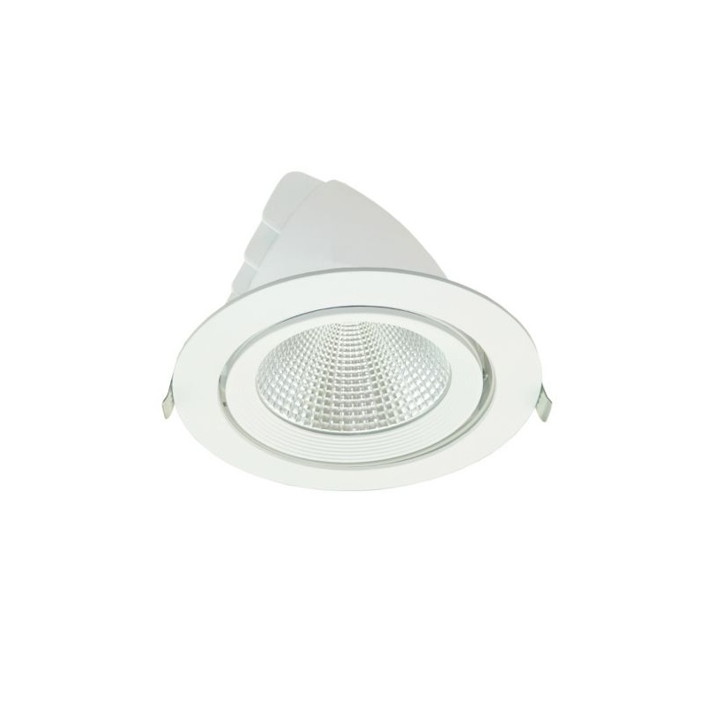LED COB χωνευτό κινητό φωτιστικό οροφής 20W 60° 3000K (LINO2030)