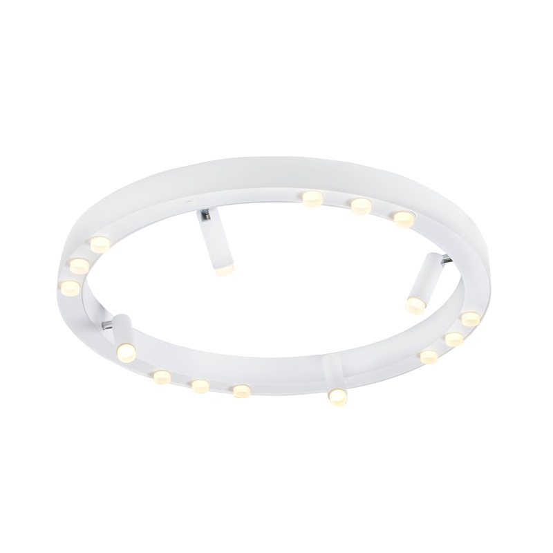 Aca Led Φωτιστικό Οροφής 48W 3000K Λευκό (JNBC48LED65WH)