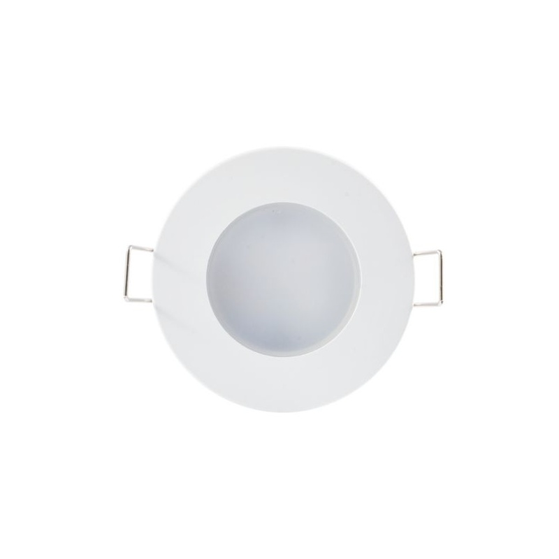 LED SMD ΛΕΥΚΟ χωνευτό φωτιστικό οροφής 8W 120° 4000K (VERA840RW)