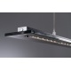 Fischer Honsel Led Κρεμαστό Φωτιστικό Tenso TW Μαύρο-Χρώμιο-Smoke 64x9 (60443)