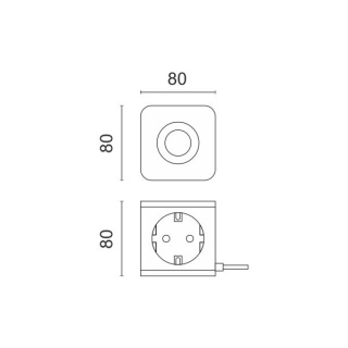 Πολύπριζο 3 Θέσεων - 2 USB-A - 1 USB-C & WIRELESS CHARGER με καλώδιο 1.4m 3x1.5mm² (7035)