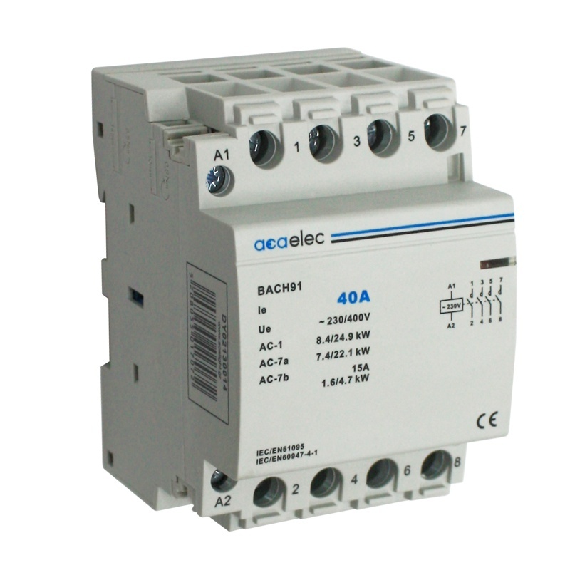 Ρελέ Ράγας 40Α 4NO 3M 230/400V (DY02130014)