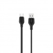 XO Καλώδιο Φόρτισης Micro USB 2m Μαύρο (16.005.0069)