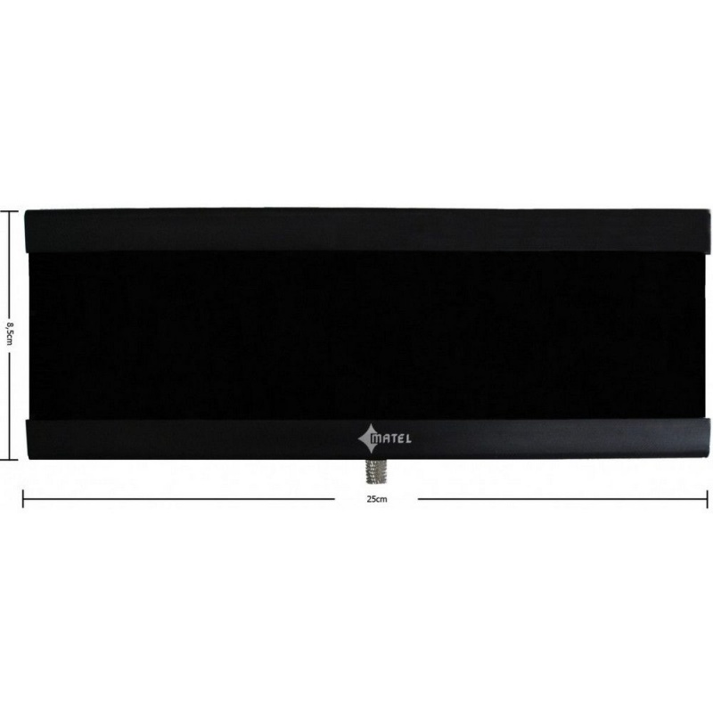 Matel ANDIGITAL 5G-B Κεραία UHF Εξωτερική Μαύρη 4K-Full HD (01-040-0007)