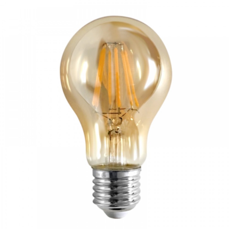 Λάμπα Cog Led Amber A60 8W E27 2200K Dimmable (7.27.08.23.1)