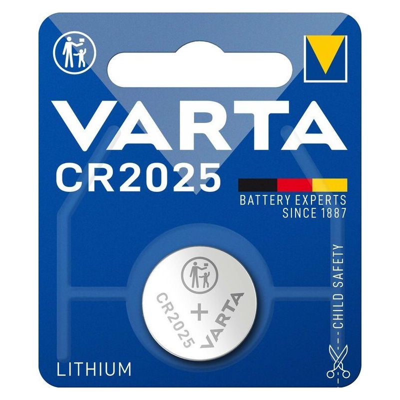 Μπαταρία Λιθίου Varta CR2025 3V (CR2025)