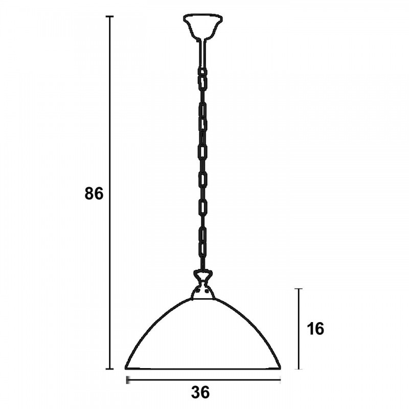 Arkolight Φωτιστικό μονόφωτο γυαλί χρυσό Ε27 Φ36 (Β230-1/36)