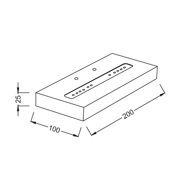 Aca Led Απλίκα Λευκή 3000K (L36310200U)