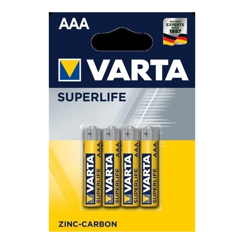 Μπαταρίες Zinc Varta AAA (LR03) (VSLAAA)