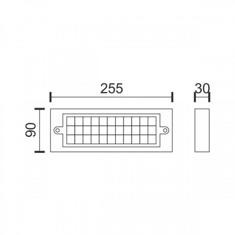 Spotlight Επιτοίχιο Led Φωτιστικό 6W 3000K Λευκό (7807)