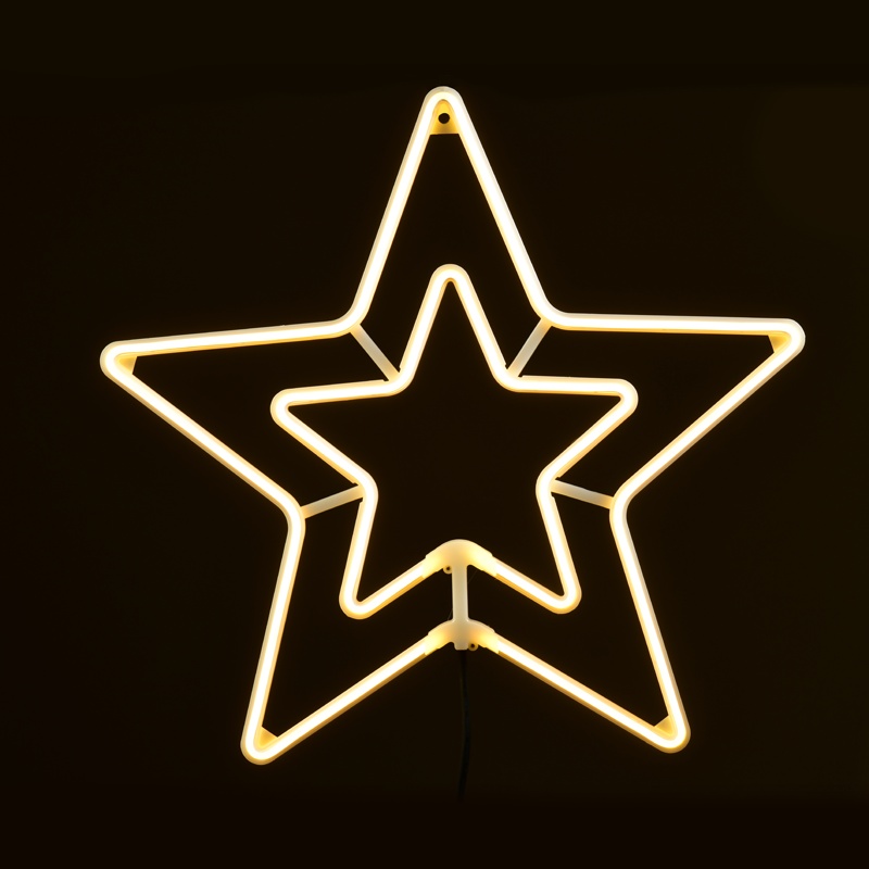 Led Διακοσμητικό "DOUBLE STARS" 300 NEON LED (X083002415)