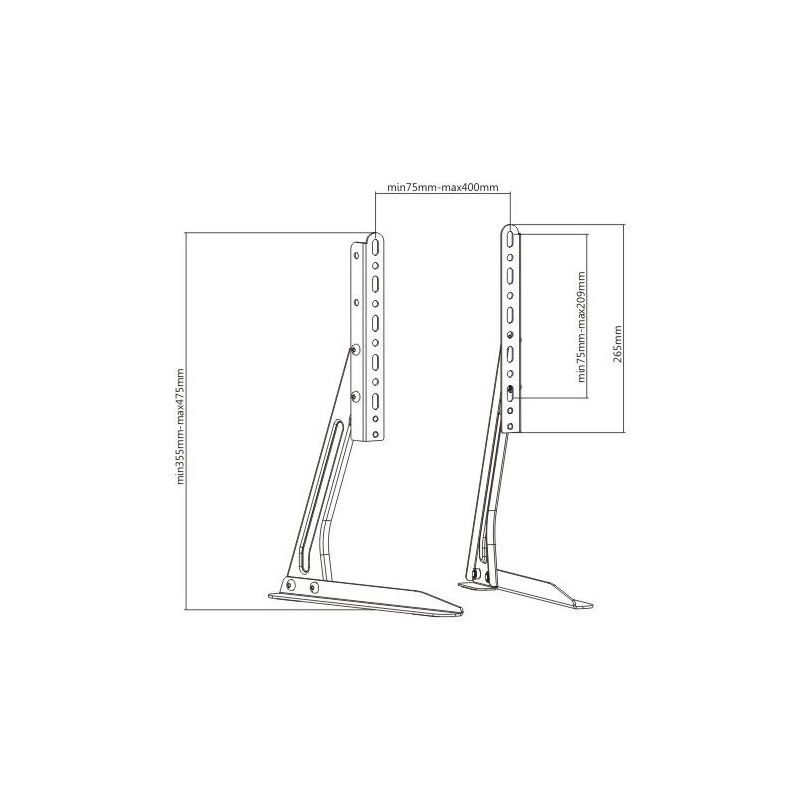 Βάση TV Επιτραπέζια ATC-2370 23"-70" (03.009.0015)