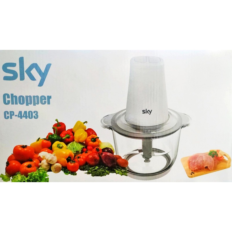 Sky Πολυκόφτης Chopper 400W με Δοχείο 2L (CP-4403)