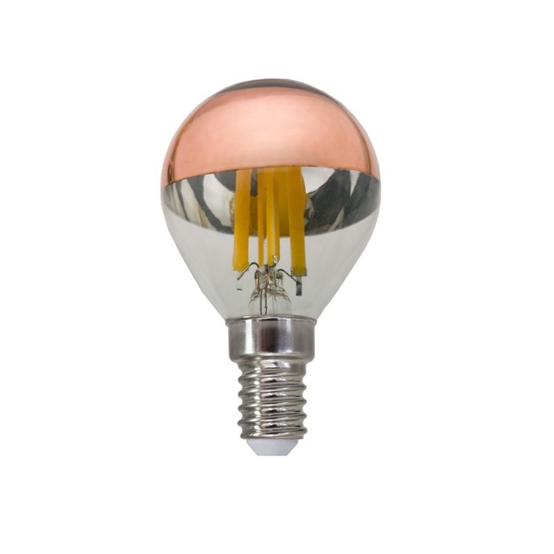 Λάμπα Led Filament Half Rose Gold 5W E14 2700K (BOVA5WWDIMRG)