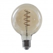 Λάμπα Led Filament Amber Spiral 4W E27 G95 1800K Dimmable (PALA954WWSDIMAM)