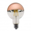 Λάμπα Led Filament Half Rose Gold 8W E27 G95 2700K Dimmable (PALA958WWDIMRG)