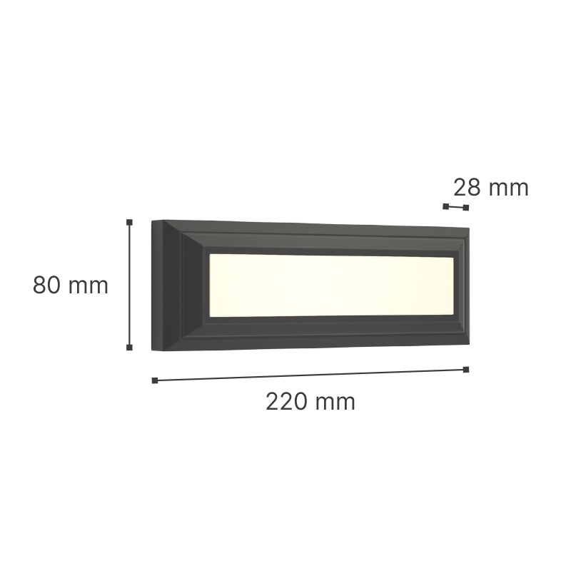 It-Lighting Willoughby Led 4W CCT Επιτοίχιο Φωτιστικό Λευκό (80201320)