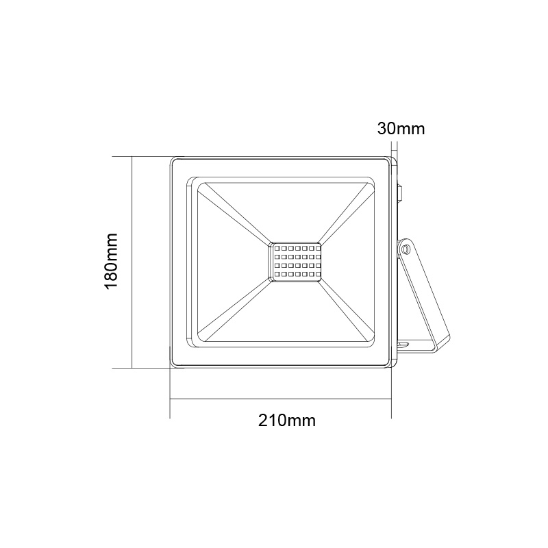 LED SMD προβολέας Q 70W 110° 6000K (Q7060)