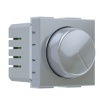 Acaelec Modys Περιστρ. Αλερετούρ On-Off LED Dimmer 2 Στοιχείων C LE 7-110W 250VAC IP20 Ασημί (10101412395)