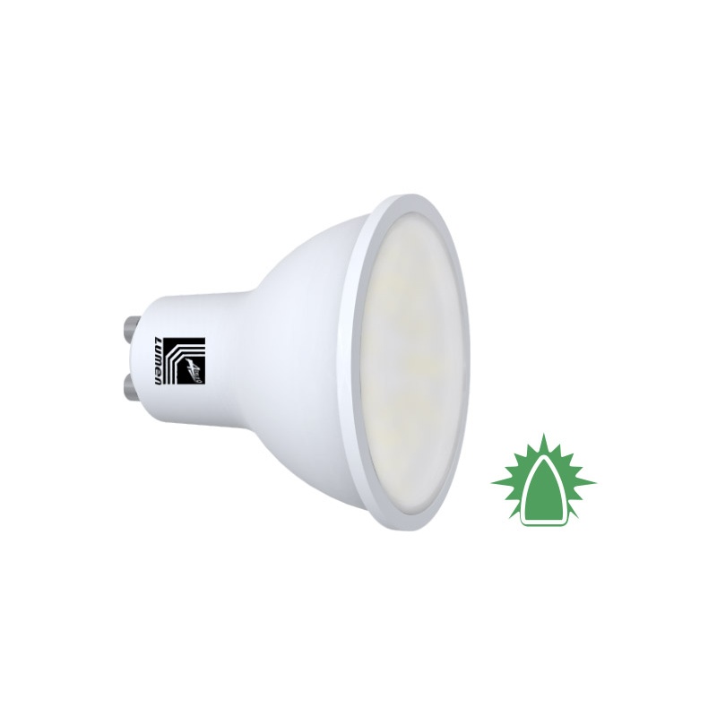 Λάμπα Led 5W GU10 Green 105° (13-102955)