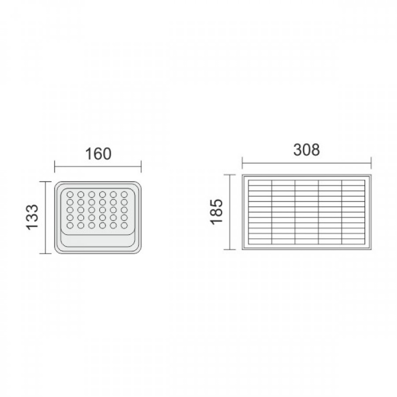 Spotlight LED SMD Ηλιακός Προβολέας με Φ/Β Πάνελ & Τηλεχειριστήριο 100W 120° 6000K (6627)