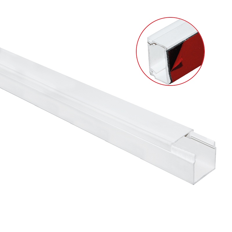 Aca PVC Κανάλι 12x12 με αυτοκόλλητη ταινία 2 μέτρων (KA1212WST)