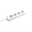 Acaelec Πολύπριζο 4 Θέσεων με καλώδιο 5m 3x1.5mm² Λευκό (BMS20C45)