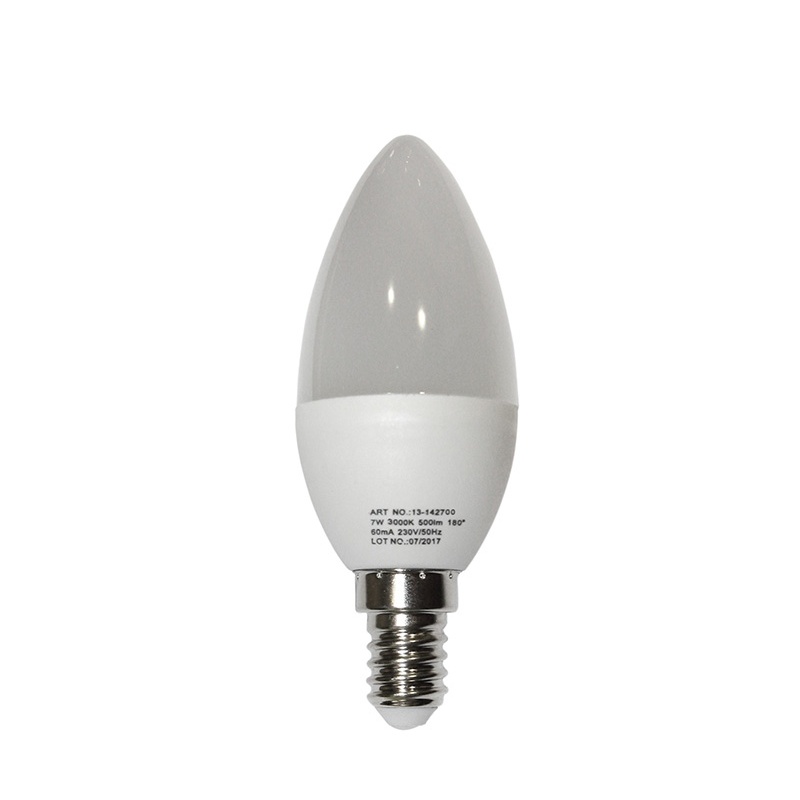 Λάμπα Led Κερί 7W E14 3000K (13-142700)