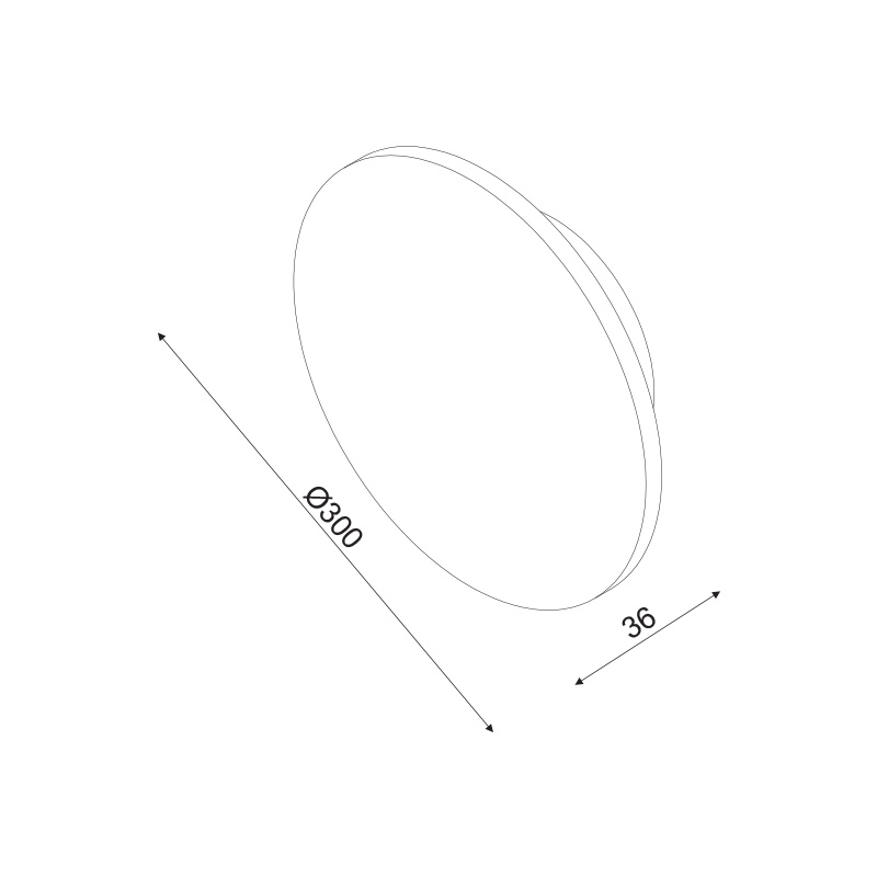 Aca Led Επιτοίχιο Φωτιστικό 15W 3000K Ø30 Λευκό (ZM1715LEDWW)