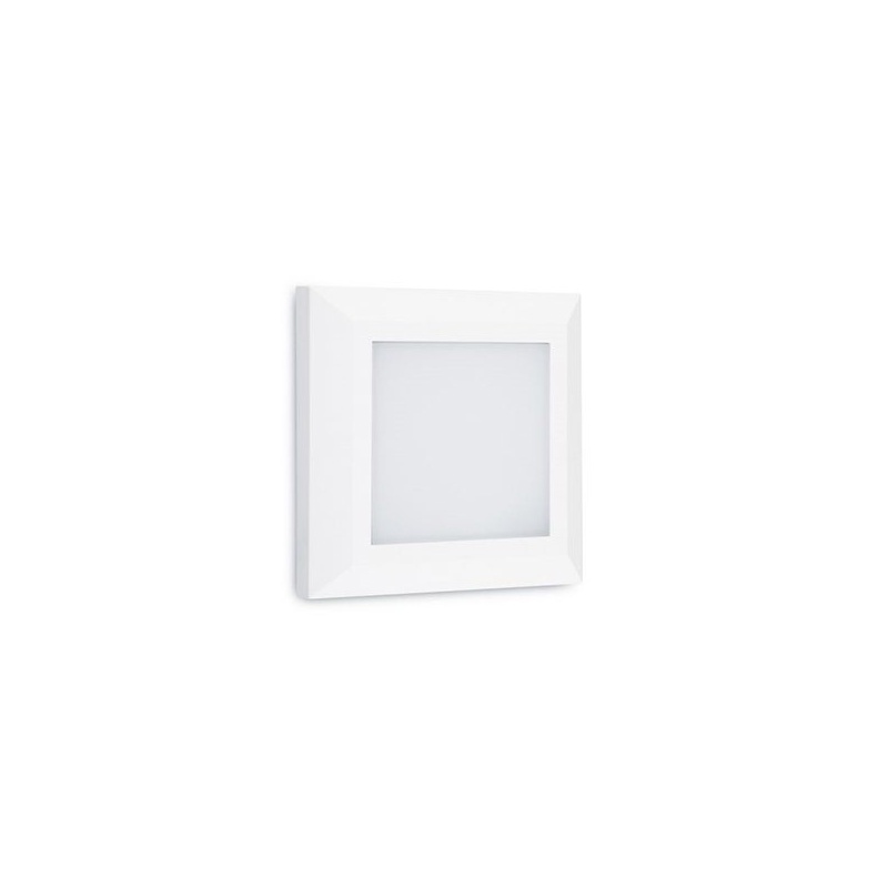 Aca LED SMD επίτοιχη απλίκα Λευκή 3W (SLIM51W)