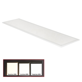 Led Panel 30x120 42W 120° 3000K Λευκό (21-12042000)