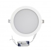 Led SMD slim panel Ø22 18W 120° 4000K Λευκό (21-018101)