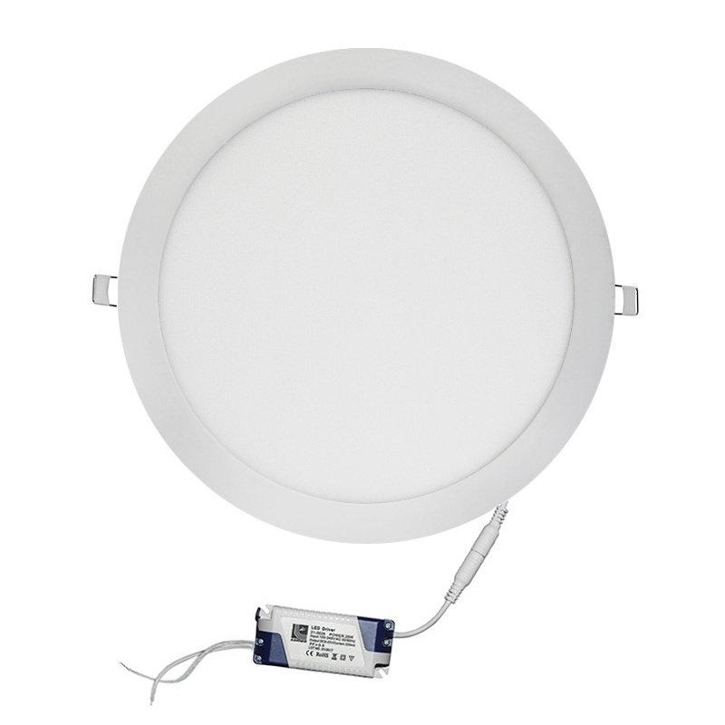 Led SMD slim panel Ø30 25W 120° 4000K Λευκό (21-025101)