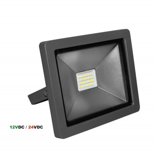 LED SMD Ανθρακί προβολέας 20W 12 - 24V DC 120° 4000K (3-320221)