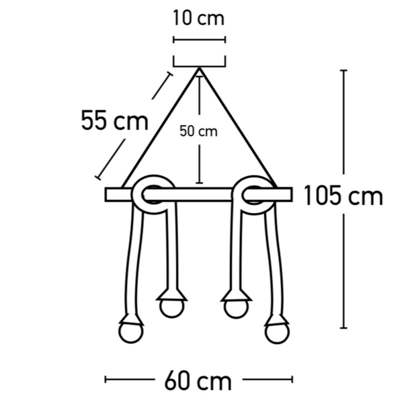 InLight Τετράφωτο Φωτιστικό (5307-4)