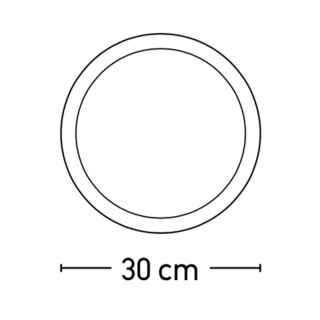 InLight Led Φωτιστικό Οροφής 12W 4000K Ø30 (42159C)