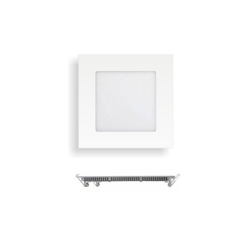 Spotlight LED SMD Slim panel 12x12 6W 180° 4000K (5240)