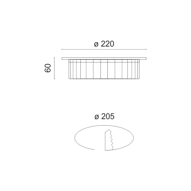 Spotlight LED SMD panel 30W 110° 6000K (5837)