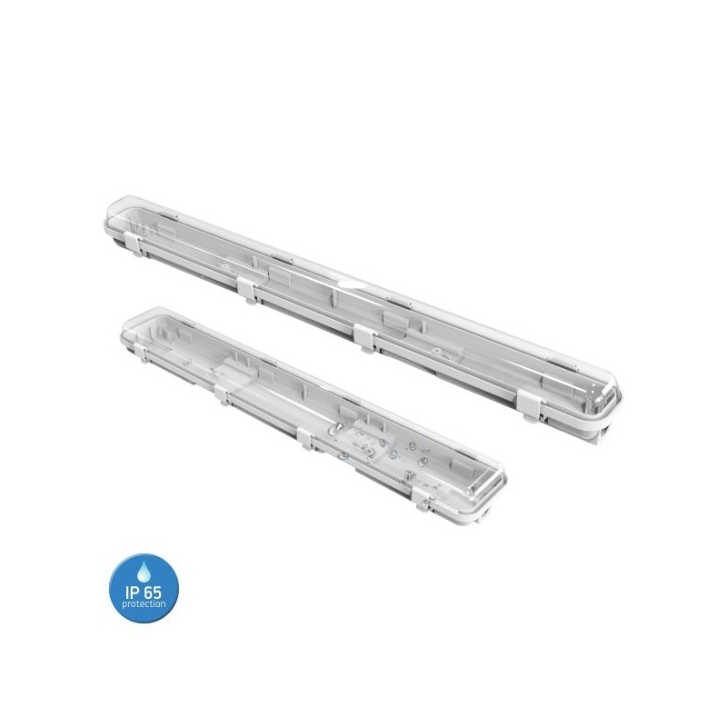 Spotlight Στεγανό Φωτιστικό για λάμπες Led 2x 120cm (5227)