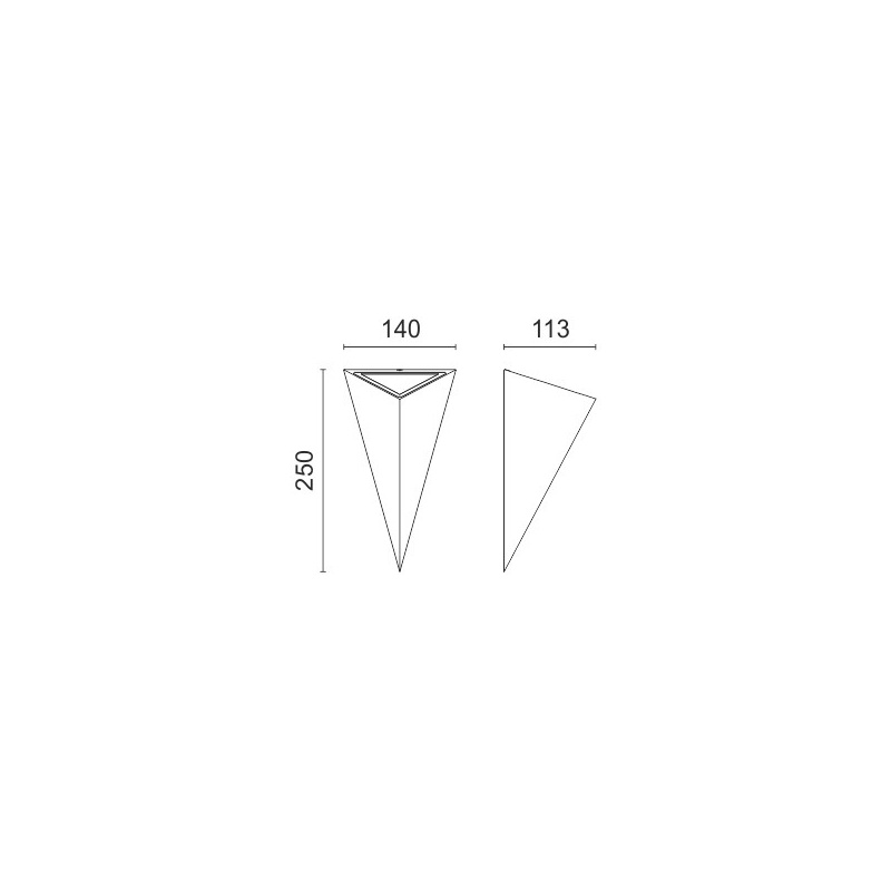 Spotlight Led Επίτοιχη Απλίκα 7W 3000K (7719)