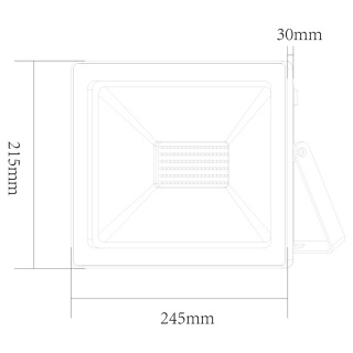 LED SMD προβολέας Q 100W 110° 3000K (Q10030)