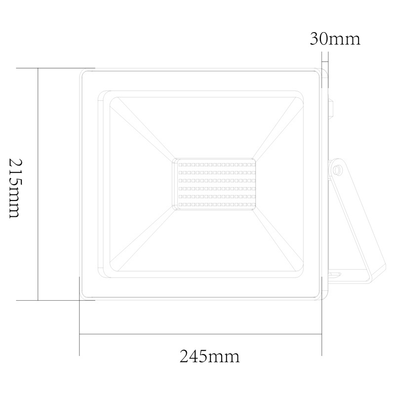 LED SMD προβολέας Q 100W 110° 4000K (Q10040)