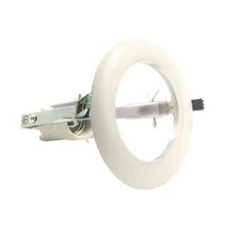 Σποτ Χωνευτό Στρογγυλό R80 E27 Λευκό (AC.045R80W)