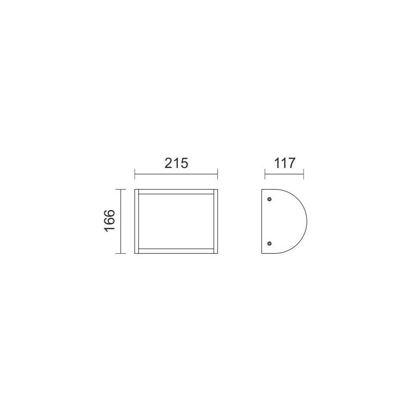 Spotlight Led Επιτοίχιο Φωτιστικό 10W Μαύρο (7753)