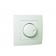 Makel Lillium Διακόπτης Dimmer 600W Λευκός (32001A76)